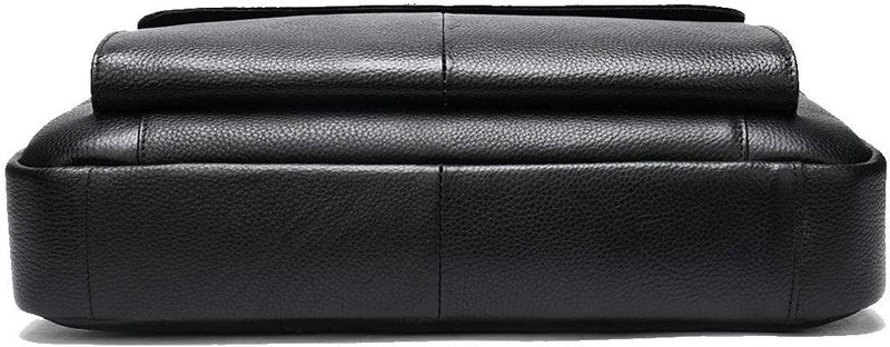 Premium Cowhide Leather 15” Business Briefcase with Organiser Compartments