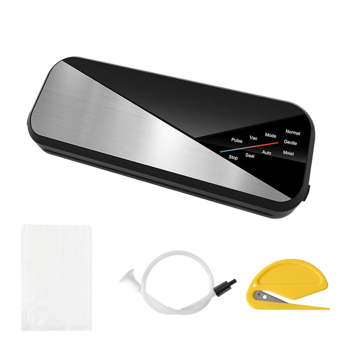 6-in-1 Vacuum Sealer with 80kPa Suction and 30cm Sealing Strip – Fresvyn