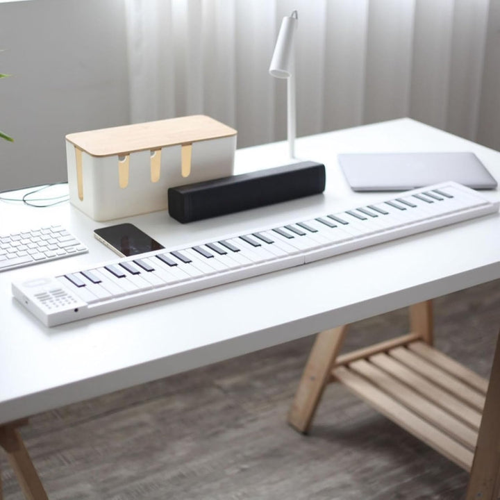 61-Key Foldable Digital Piano with Recording and Playback – Meliora