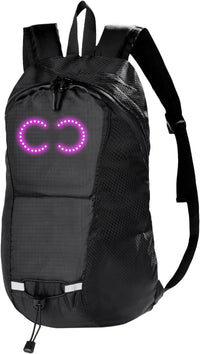 LED Travel Backpack – Waterproof Luminous Rucksack with Audio-Responsive Glow – Nexora