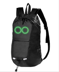 LED Travel Backpack – Waterproof Luminous Rucksack with Audio-Responsive Glow – Nexora