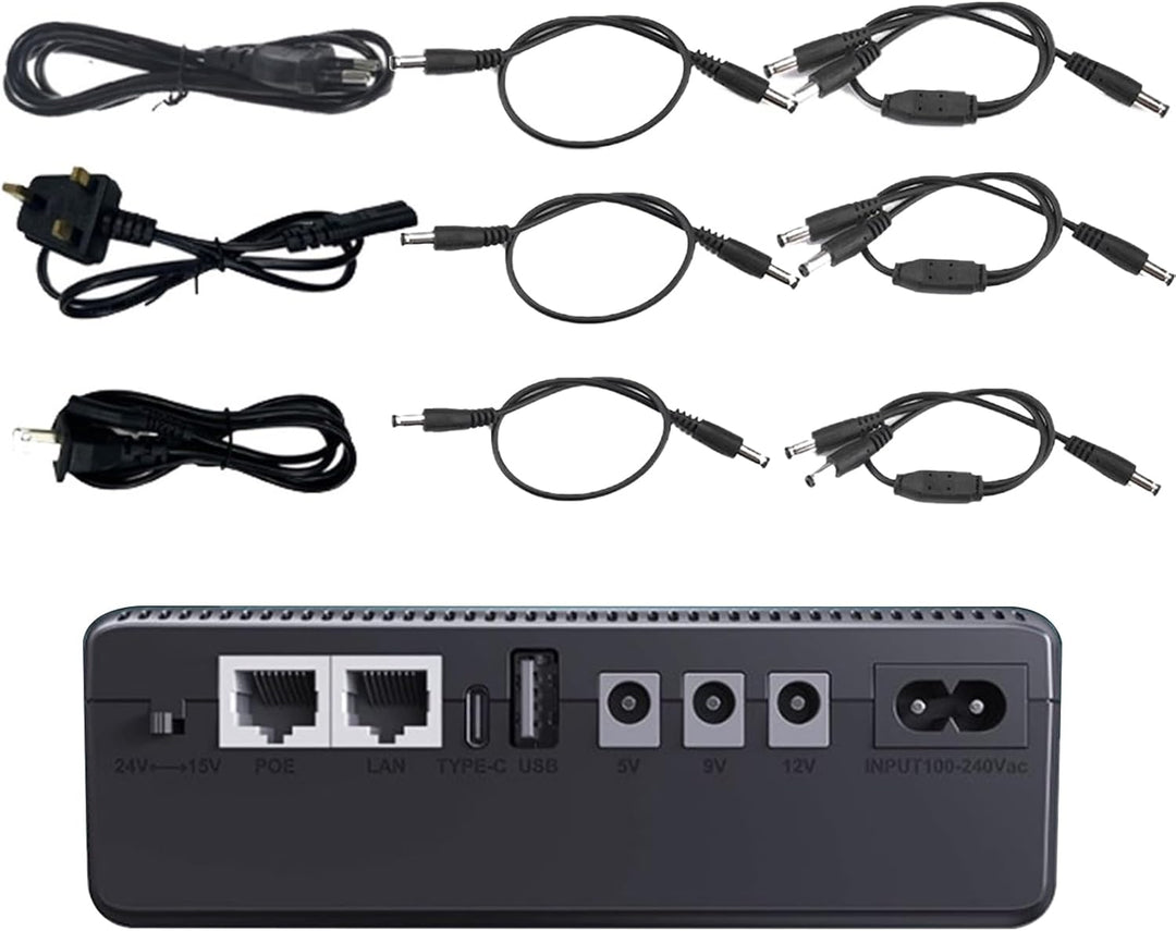 UPS Backup Battery 10400 mAh Compact Supply – Nexora