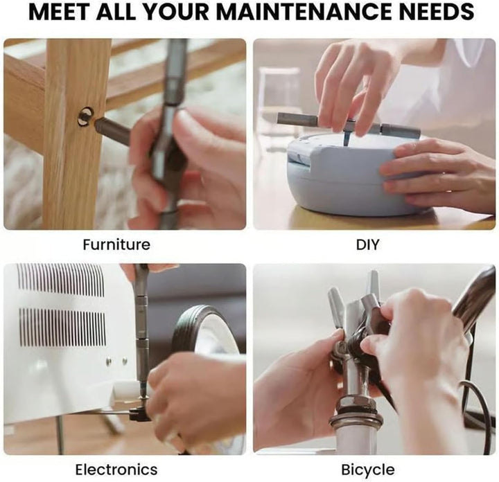 42-in-1 Magnetic Screwdriver Set – Precision Repair Tool Kit with Bits & Handle – Fixaro