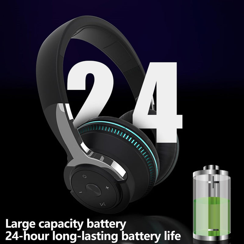 Foldable Wireless Headset with RGB Lights – Sonvix (1+1 FREE)