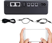 UPS Backup Battery 10400 mAh Compact Supply – Nexora