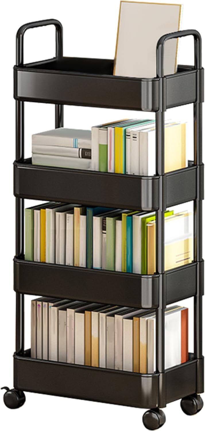 Rolling Utility Cart with Wheels & Handle – Veyora