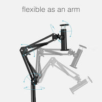 Adjustable 360° Phone and Tablet Floor Stand – Movira