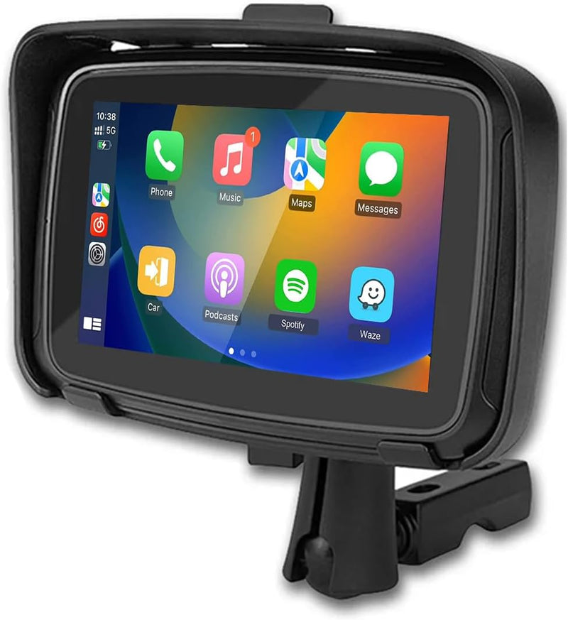 Portable Motorcycle Monitor with 5" (12.7 cm) IPS Screen – RideMate