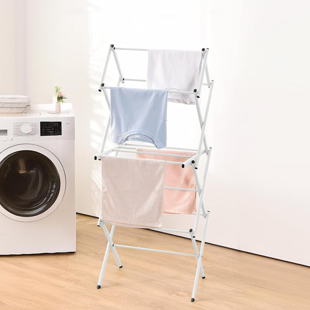 3-Tier Foldable Clothes Drying Rack – DryMate