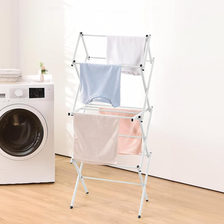 3-Tier Foldable Clothes Drying Rack – DryMate