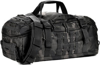 Waterproof Tactical Gym Duffel Backpack – 45L Multi-Use Travel & Sports Bag