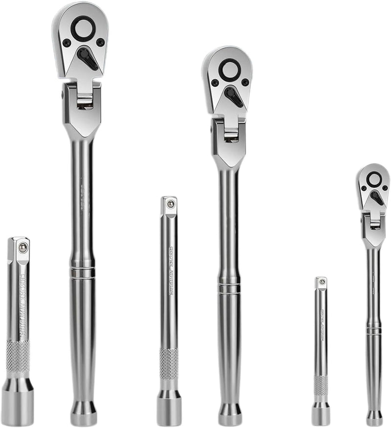 Flexible Head Ratchet Wrench Set – Durotorq