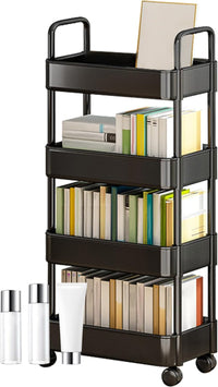 Rolling Utility Cart with Wheels & Handle – Veyora