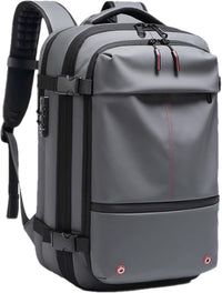 Air Vacuum Backpack – Expandable 60L Waterproof Travel Pack with Laptop Compartment – Trivora