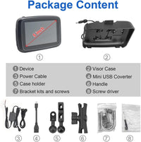 Portable Motorcycle Monitor with 5" (12.7 cm) IPS Screen – RideMate