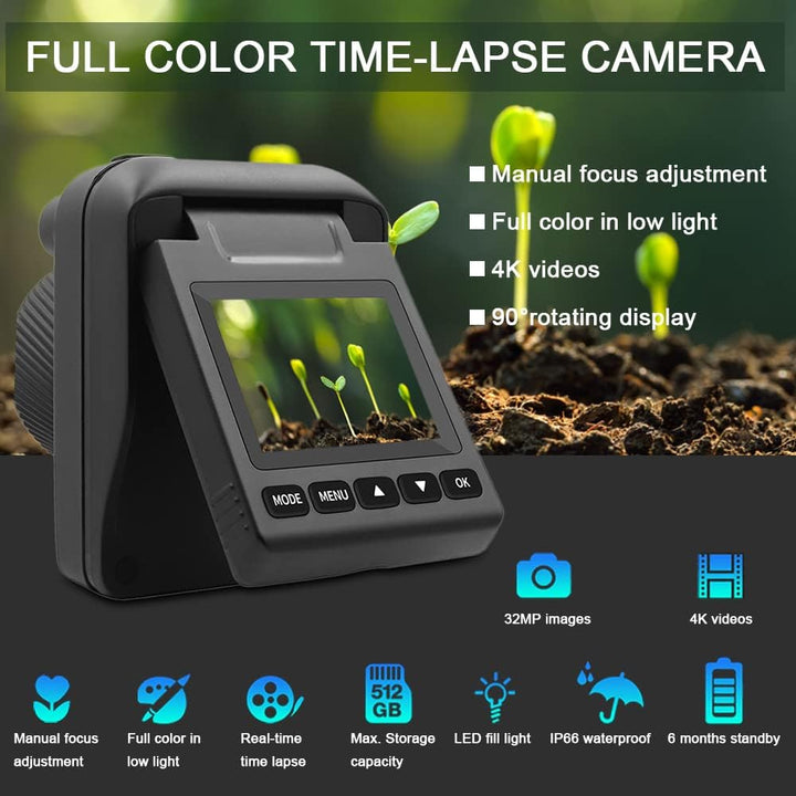 Outdoor 4K Time Lapse Camera with 6-Month Battery – Veyano