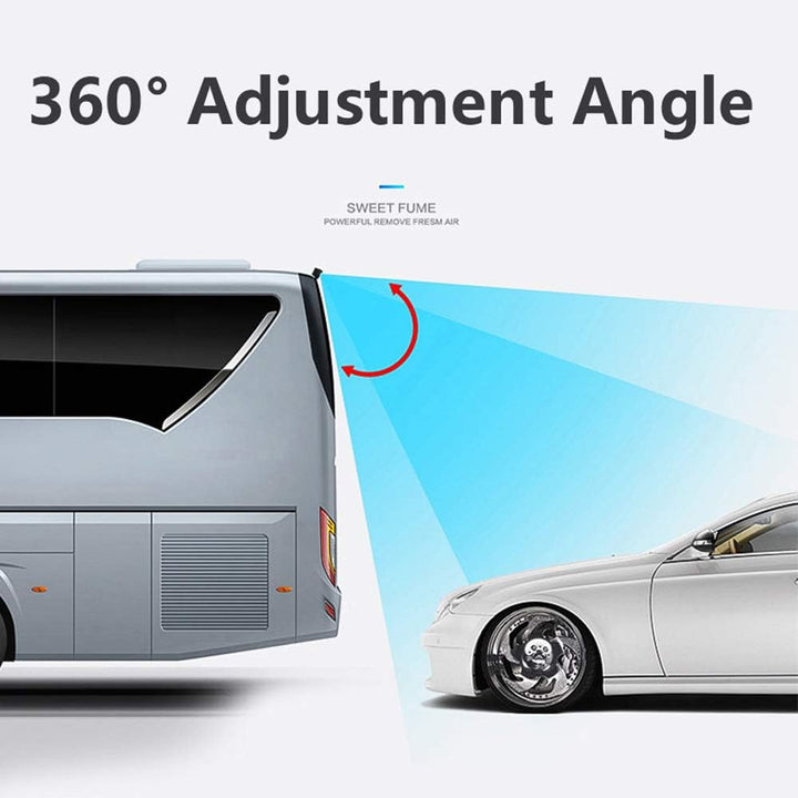 Truck Backup Camera 12V/24V with 18 LED IR Night Vision IP68