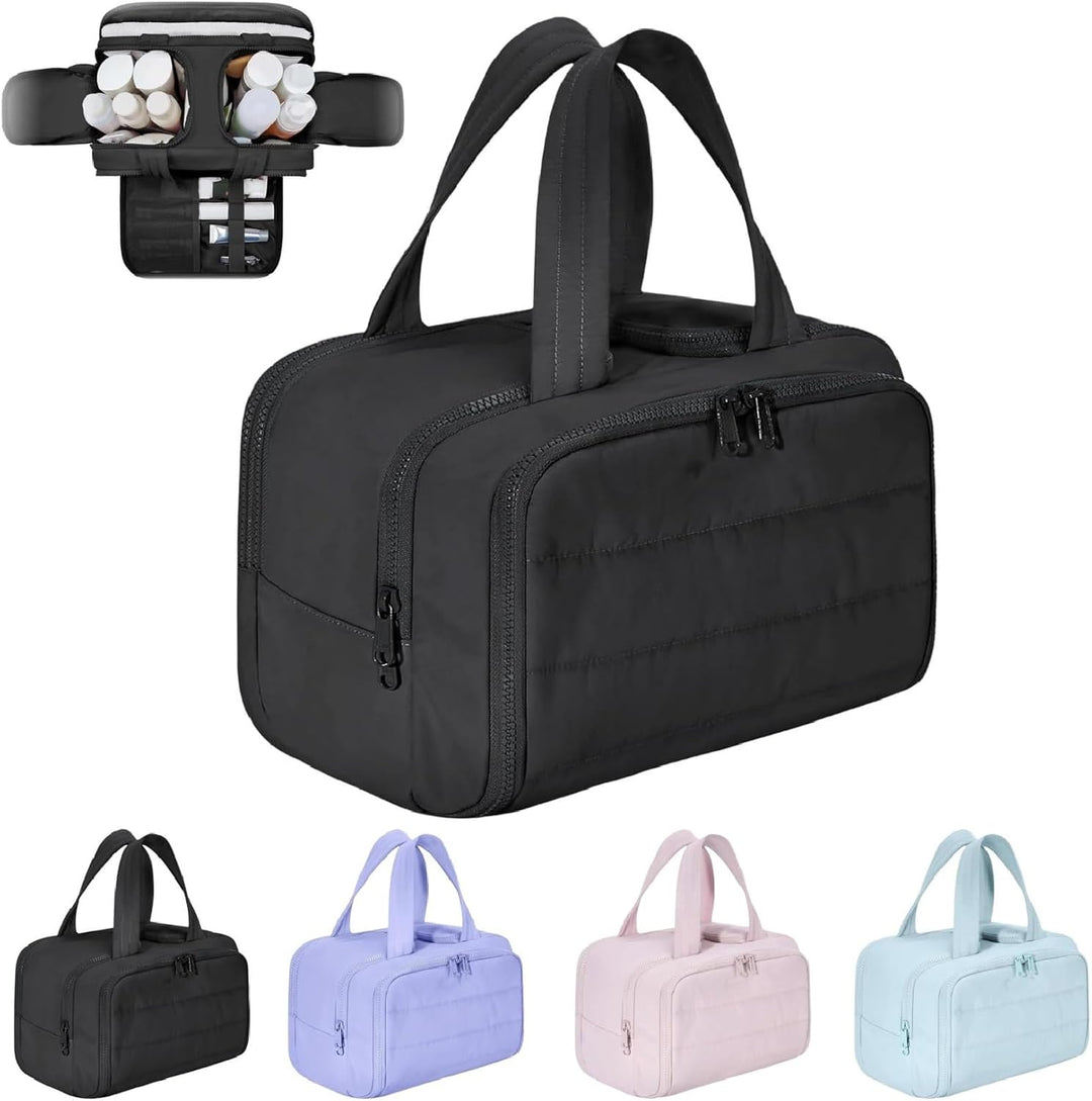Travel Cosmetic Bag – Large Waterproof Toiletry & Makeup Organizer (4-in-1) – Selvane