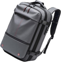 Air Vacuum Backpack – Expandable 60L Waterproof Travel Pack with Laptop Compartment – Trivora