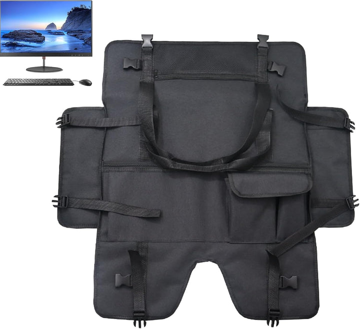 Portable Monitor Case – Protective Dustproof Screen Bag with Flannel Lining – Veynor