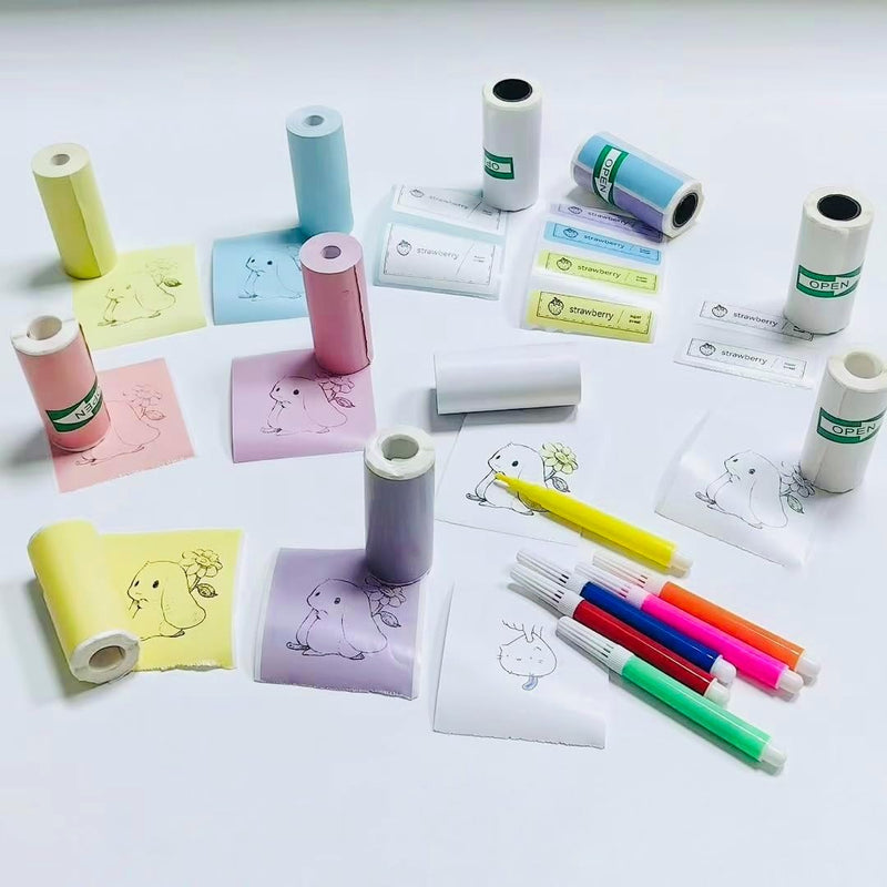 Portable Bluetooth Label Maker – Ink-Free Thermal Printing