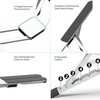 Adjustable Laptop Stand – Foldable Cooling Notebook Mount for Office & Travel – Orvane