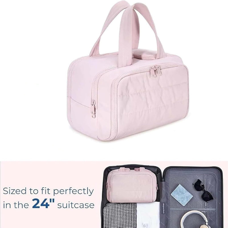Travel Cosmetic Bag – Large Waterproof Toiletry & Makeup Organizer (4-in-1) – Selvane