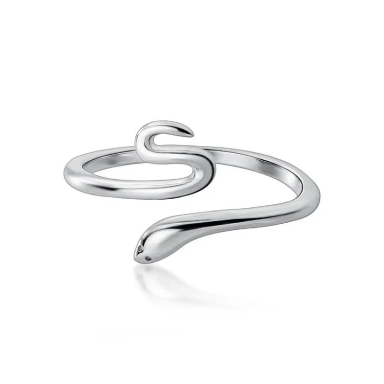 Adjustable Snake Ring – Amira