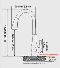 Pull-Out Kitchen Faucet - FlexFlow