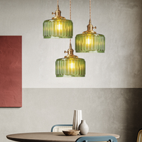 Harrison Crystal Vintage Pendant Light