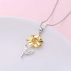 Golden Sunflower Necklace