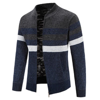 Men's Striped Autumn Cardigan – Tobias