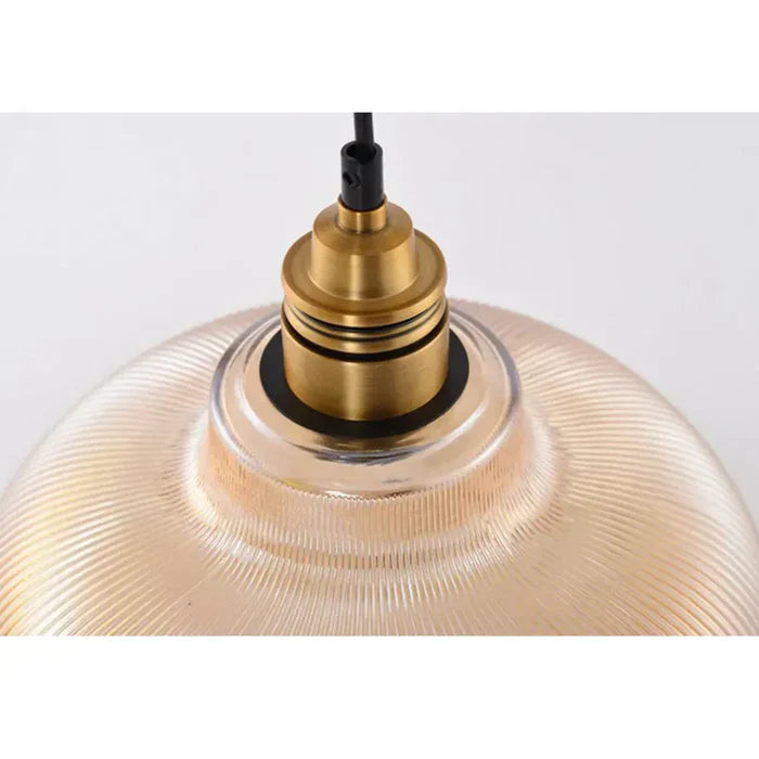 CrystalLoom Glass Pendant Light