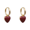 VINTAGE SPLIT HEART DROP EARRINGS | WOMEN'S JEWELLERY