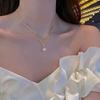 Woven Pearl Necklace - Mariela