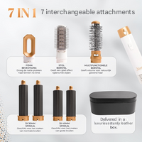 7-in-1 Hair Dryer Brush & Airstyler – Lyra-Gold/white-No storage case - only basic set-State of Style