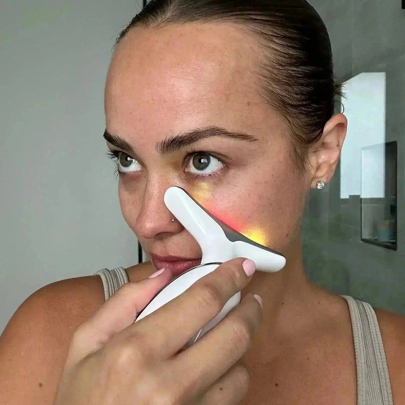7-in-1 LED Face Firming & Massage Tool – Vénera-White-State of Style