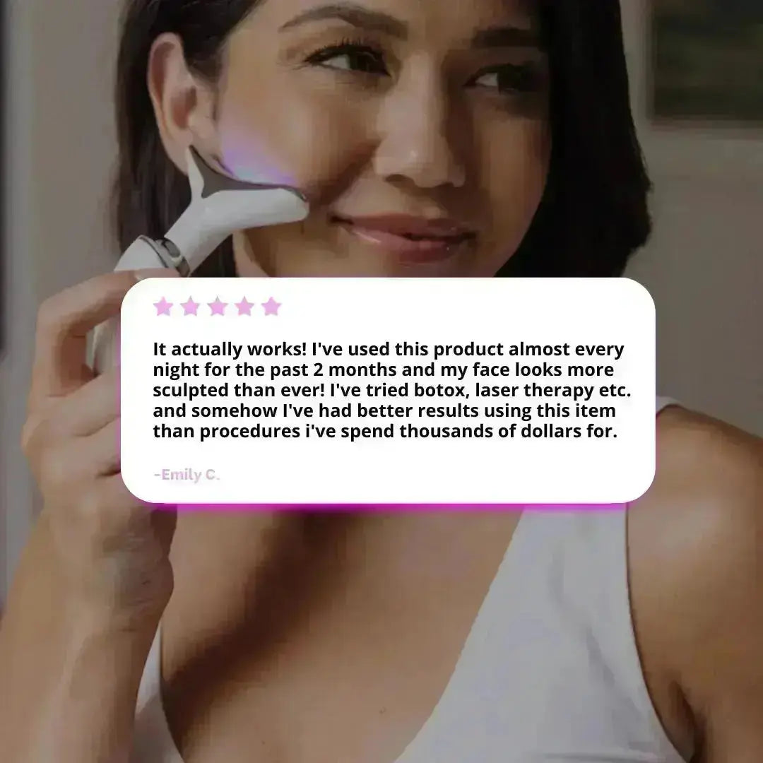 7-in-1 LED Face Firming & Massage Tool – Vénera-White-State of Style