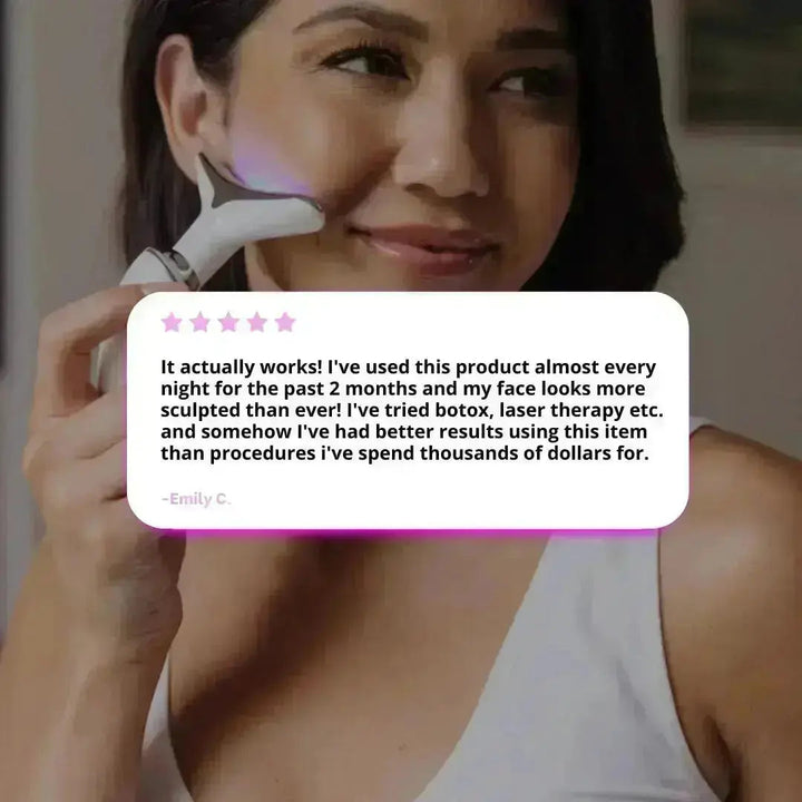 7-in-1 LED Face Firming & Massage Tool – Vénera-White-State of Style