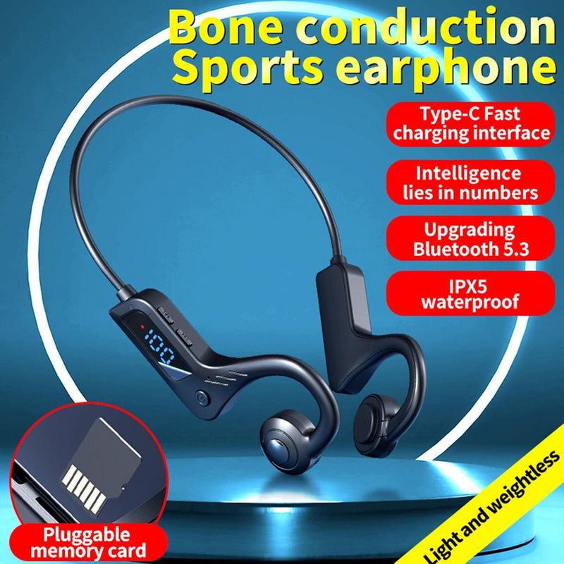 Bone Conduction Open-Ear Wireless Headphones – Audyra