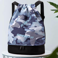 Portable Sports Duffle Bag with Shoe Compartment – Trivora