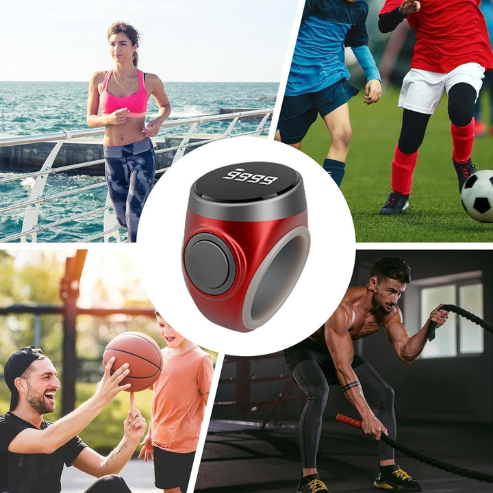 4-Digit Rechargeable Digital Finger Counter Ring (1+1 FREE) – Calmero