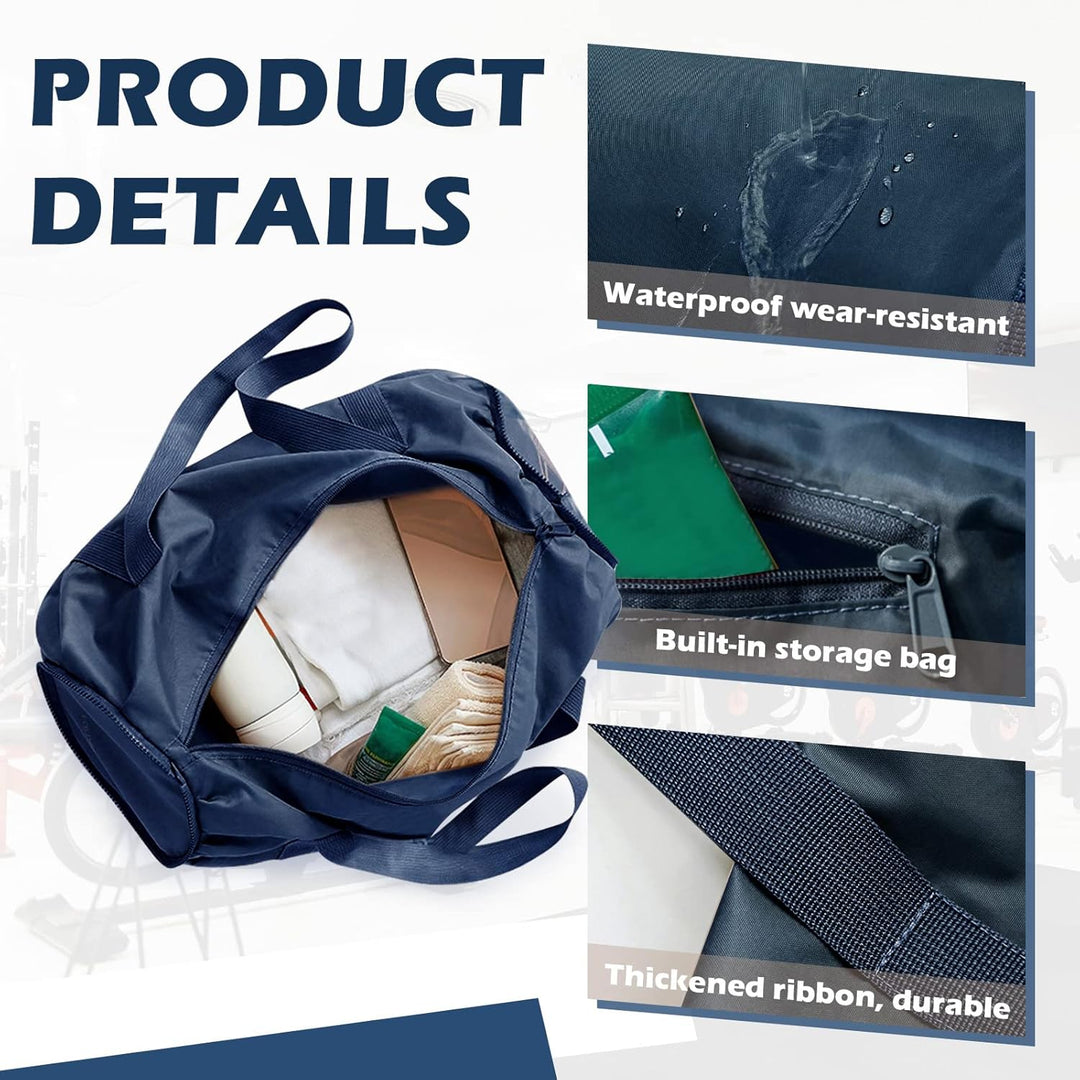 Foldable Waterproof Duffel with Wet Pocket – Ultralight Gym & Travel Bag