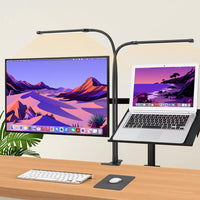 77 LED Desk Clamp Lamp with 70cm Flexible Gooseneck – Ravien