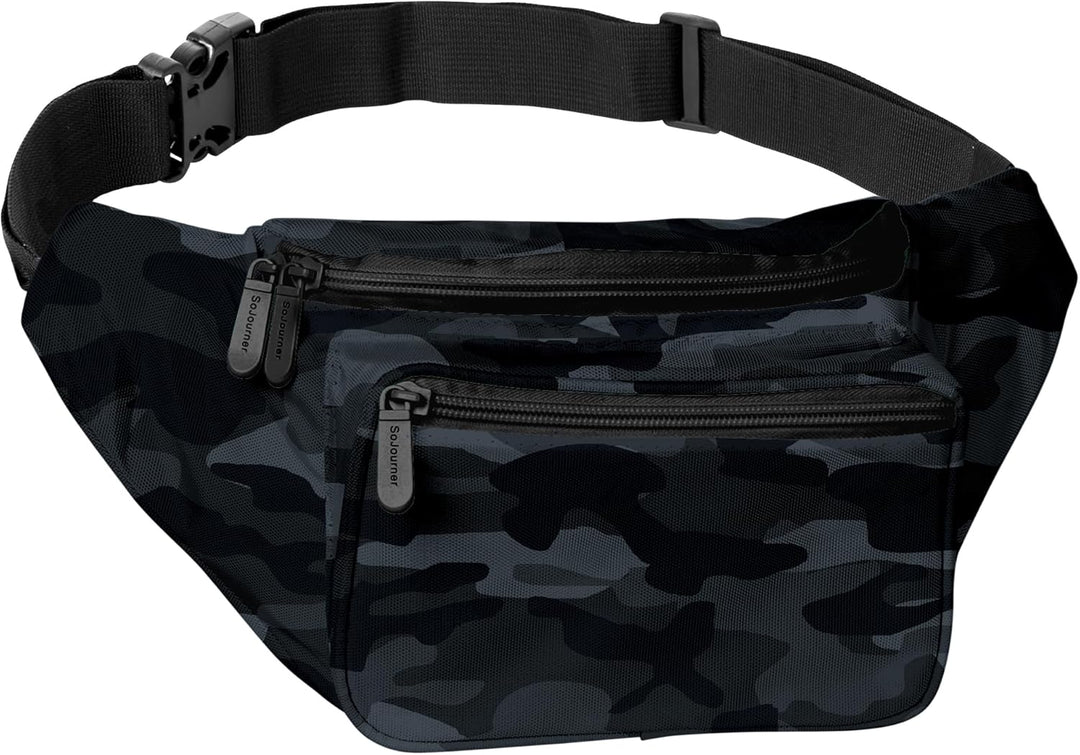 Holographic Bum Bag with Adjustable Strap – Unisex Waist & Festival Pack (1+1 FREE)