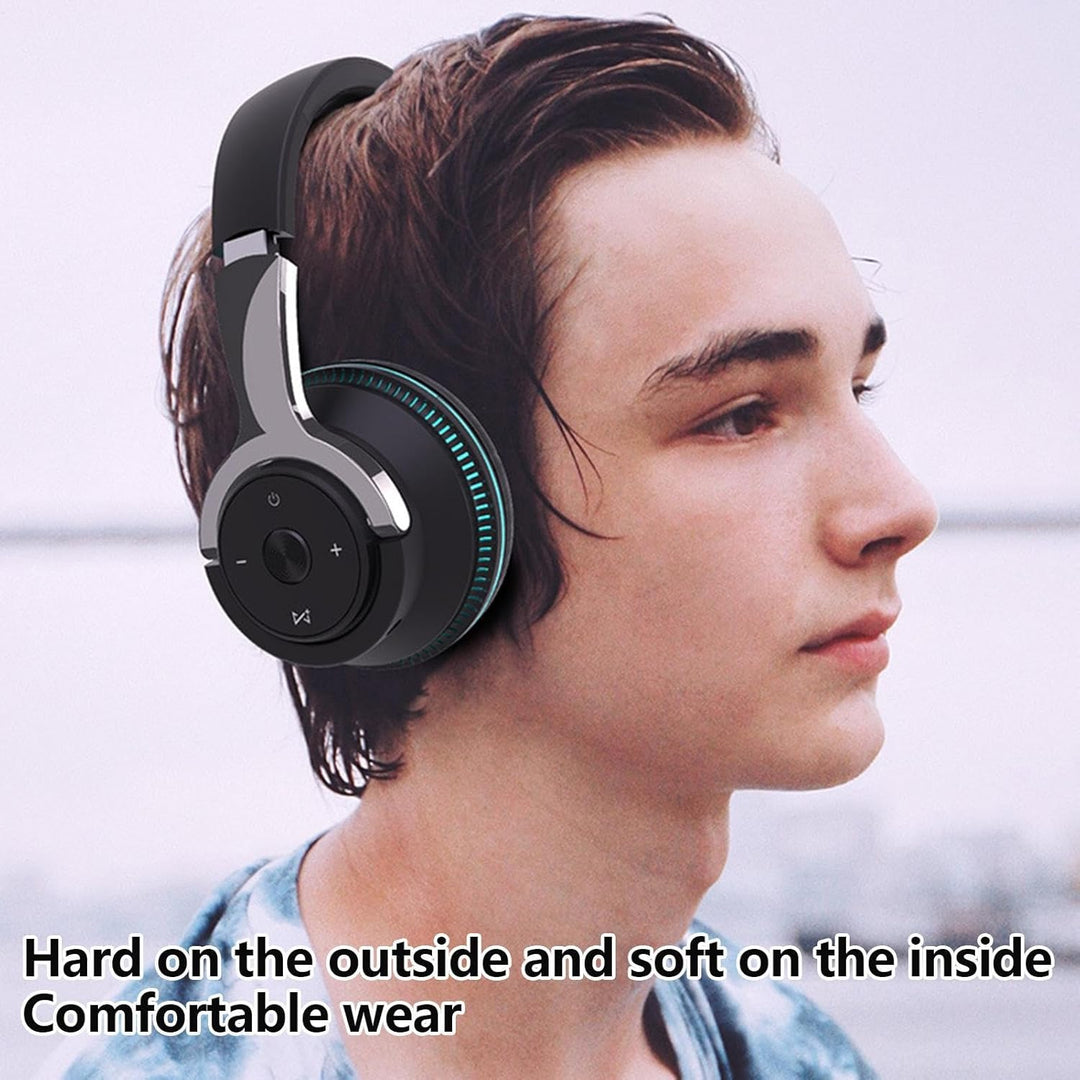 Foldable Wireless Headset with RGB Lights – Sonvix (1+1 FREE)