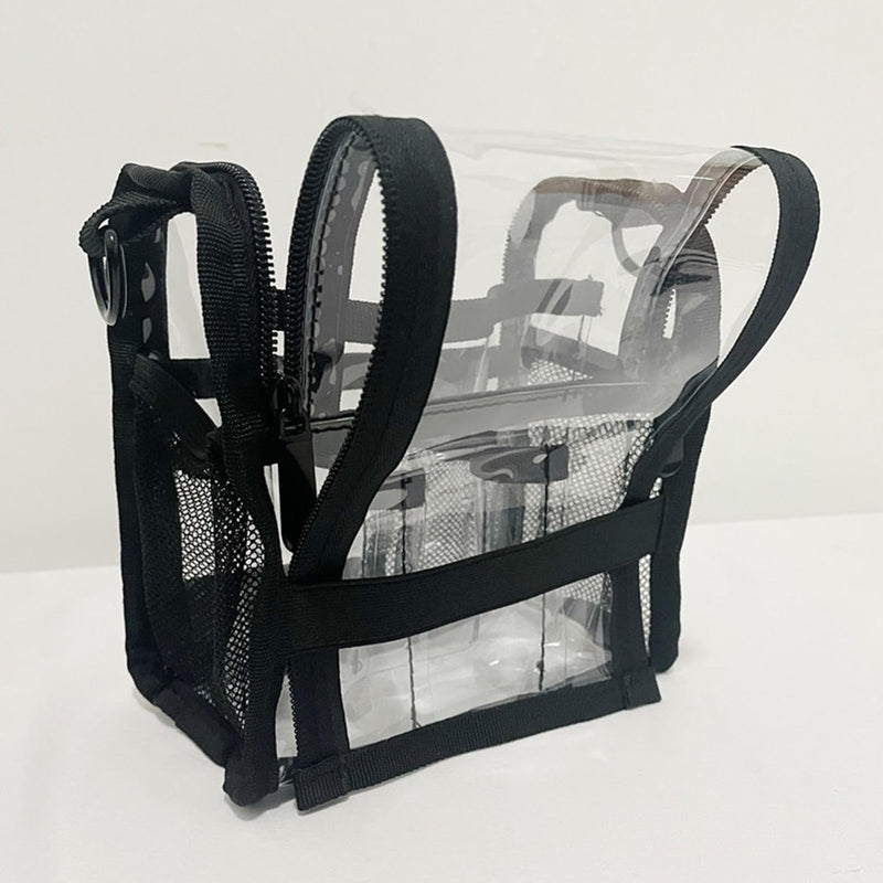 Large Transparent PVC Makeup Bag for Travel & Daily Use – Aveline