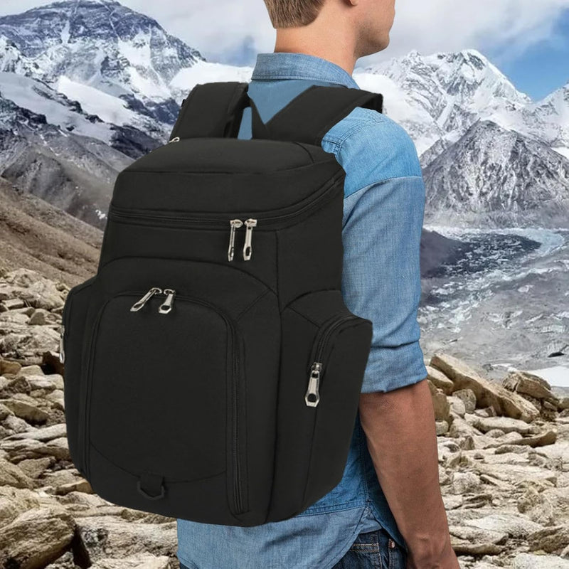Men’s Basketball Backpack – Large 30L Sports Bag with Waterproof Bottom – Draycor