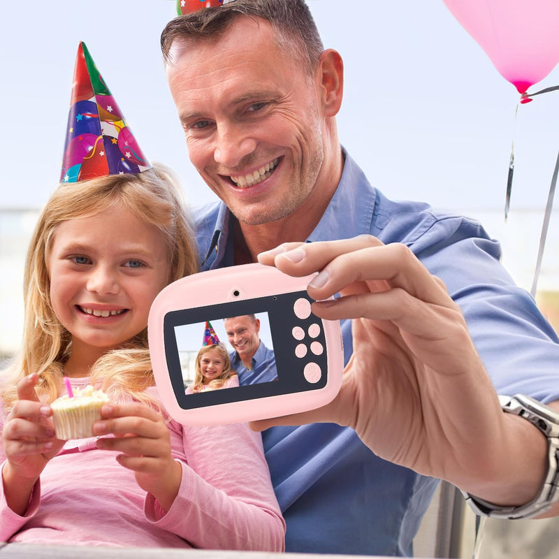 Instant Print Kids Camera with Dual Lens, HD Video and Creative Kit – Lymora