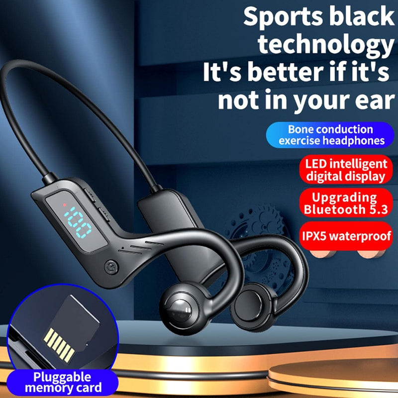 Bone Conduction Open-Ear Wireless Headphones – Audyra